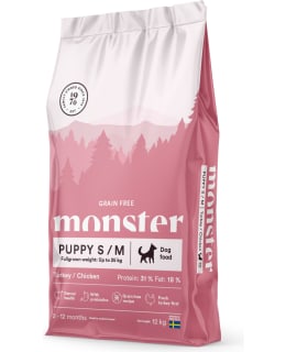 MONSTER GF PUPPY S/M TURKEY/CHICKEN 12KG Main Image