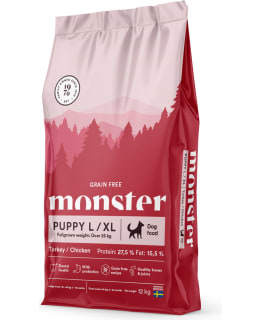 MONSTER GF PUPPY L/XL TURKEY/CHICK 12KG Main Image
