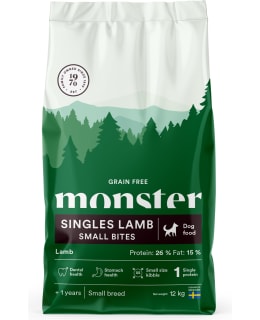 MONSTER DOG GF SINGLES LAMB S BITES 12KG Main Image