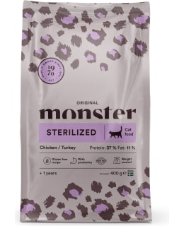 MONSTER CAT ORIG STER. CHICK/TURKEY 400G Main Image