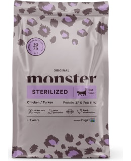 MONSTER CAT ORIG STER. CHICK/TURKEY 2KG Main Image
