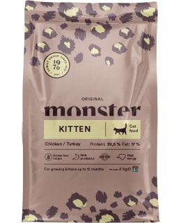 MONSTER CAT ORIG KITTEN CHICK/TURKEY 2KG Main Image