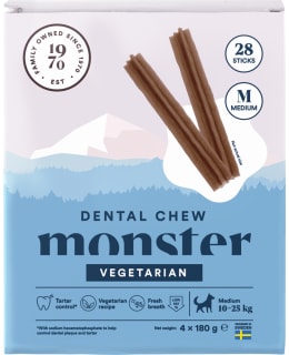 MONSTER DENTAL CHEW M VEGETERIAN 28 PCS Main Image
