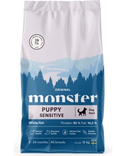 MONSTER ORIG PUPPY SENS WHITE FISH 12KG Main Image