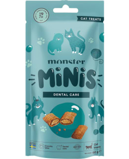 MONSTER CAT MINIS TREATS DENTAL CARE 60G Main Image