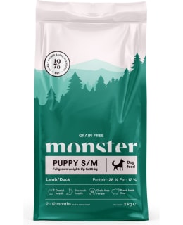 MONSTER DOGGF PUPPY S/M LAMB/DUCK 2KG Main Image
