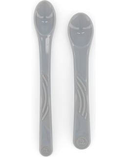 Twistshake harmaa suora syöttölusikka 2 kpl Main Image