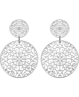 BY JOLIMA JE321SI DOUBLE SPINN EARRING Main Image