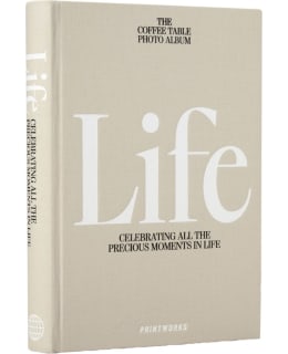 Printworks Coffee Table Photo Book Life liimattava kuva-albumi Main Image