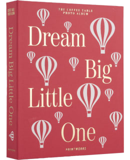 Printworks babyalbum Dream Big Little One pink vauva-albumi Main Image