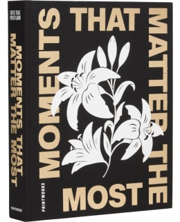 Printworks Photoalbum Moments that Matters the Most Black kuva-albumi Main Image