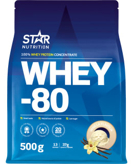 STAR WHEY-80 VANILLA 500G HERAPROTEIINI Main Image