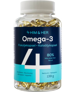 4HIM&HER OMEGA-3 80% 120 KPL RAVLIS Main Image