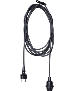 STAR E27 5M BLACK WIRING HARN. FOR OUTD Main Image