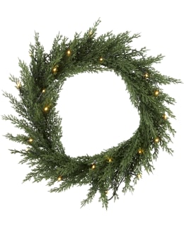 Star Tuija 40 cm kranssi led-valoilla Main Image