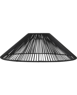 STAR VIDE 58CM BLACK LAMPSHADE Main Image