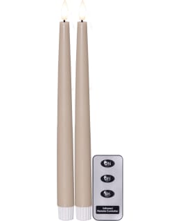STAR FLAMME SLIM 2KPL 28CM BEI LEDKYNTTI Main Image