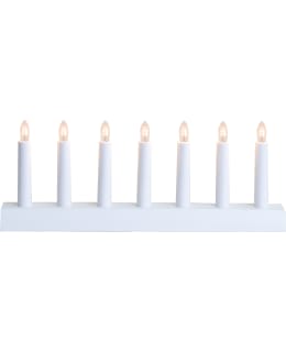 Ida -7 kynttelikkö valkoinen Main Image