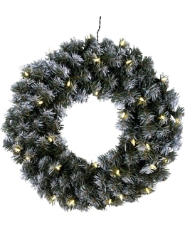 STAR EDMONTON IP44 50CM LED PINE WREATH Main Image