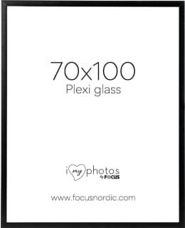 FOCUS 109489 SOUL BLACK PLEXI 70X100 Main Image