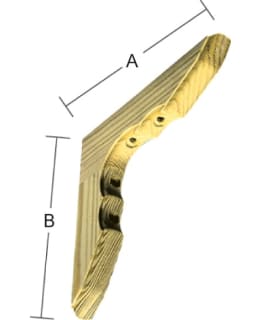HABO 167 250X250 MÄNTY HYLLYNKANNATIN Main Image