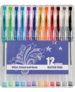 LYRECO 12 KPL GLITTER GEELIKYNÄ Main Image