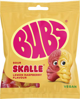 BUBS LEMON RASPBERRY 155G MAKEINEN Main Image