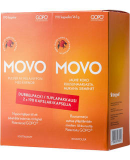 Movo ruusunmarjakapseli 2x190 kaps Main Image