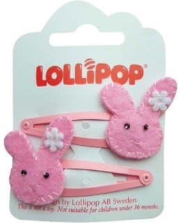 Lollipop huovutettu pupu klipsi Main Image