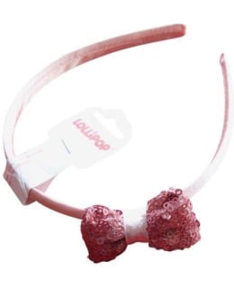 Lollipop sequin bow collar Main Image