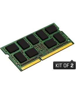 Kingston ValueRAM 16GB (2x8GB) 1600MHz CL11 DDR3L SO-DIMM memory Main Image