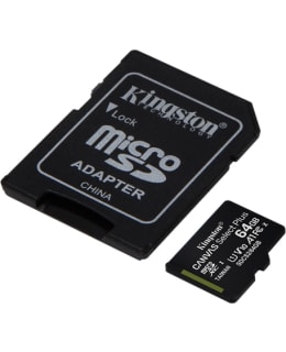 KINGSTON 64GB MICROSDXC CANVAS SEL PLUS Main Image