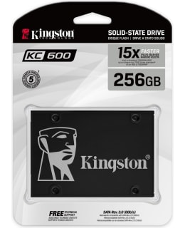 KINGSTON KC600 256GB 2.5" SATA3 SSD Main Image
