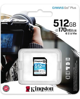 KINGSTON CANVAS GO+ 170R 512GB SDXC Main Image