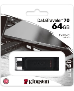 KINGSTON 64GB USB-C 3.2 GEN 1 DT 70 Main Image