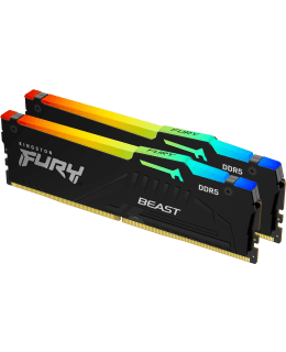 KINGSTON FURY BLACK RGB 6000 CL30 2X32GB Main Image