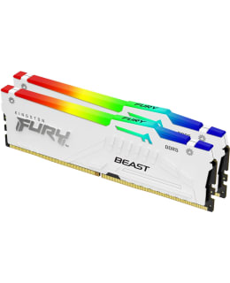 KINGSTON FURY WHITE RGB 6000 CL30 2X32GB Main Image