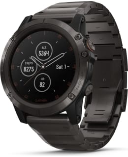Garmin Fenix 5X Plus Sapphire titanium GPS-multisportkello Main Image