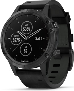 Garmin Fenix 5 Plus Sapphire musta älykello Main Image