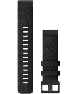 GARMIN QF 22MM MUSTA NAILONHIHNA Main Image