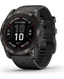 GARMIN FENIX 7X P.SA.SO CARBON GRAY TI W Main Image