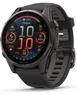 GARMIN FENIX 8 43 AMO SAPP CRBNGRY TI/BK Main Image