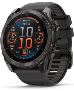 GARMIN FENIX 8 51 AMO SAPP CRBNGRY TI/BK Main Image