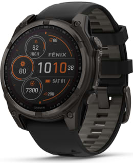 GARMIN FENIX 8 47 SOLSAP CRBNGRY TI/BLK Main Image