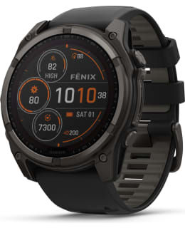 GARMIN FENIX 8 51 SOLSAP CRBNGRY TI/BLK Main Image