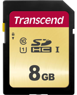 TRANSCEND 109787 GOLD 500S SD UHS-I U3, Main Image