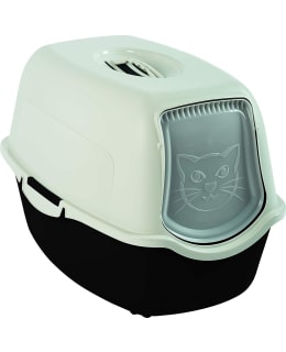 MYPET BLACK/GRAY CAT LITTER BOX Main Image