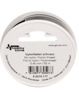 GLOREX 50M/0,40MM MUSTA NYLONLANKA Main Image