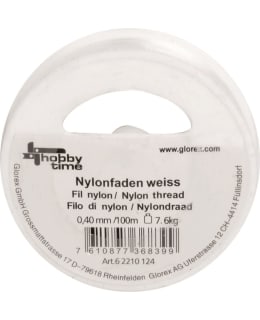 GLOREX 100M/0,40MM VALKOINEN NYLONLANKA Main Image