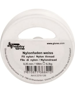 GLOREX 100M/0,35MM VALKOINEN NYLONLANKA Main Image